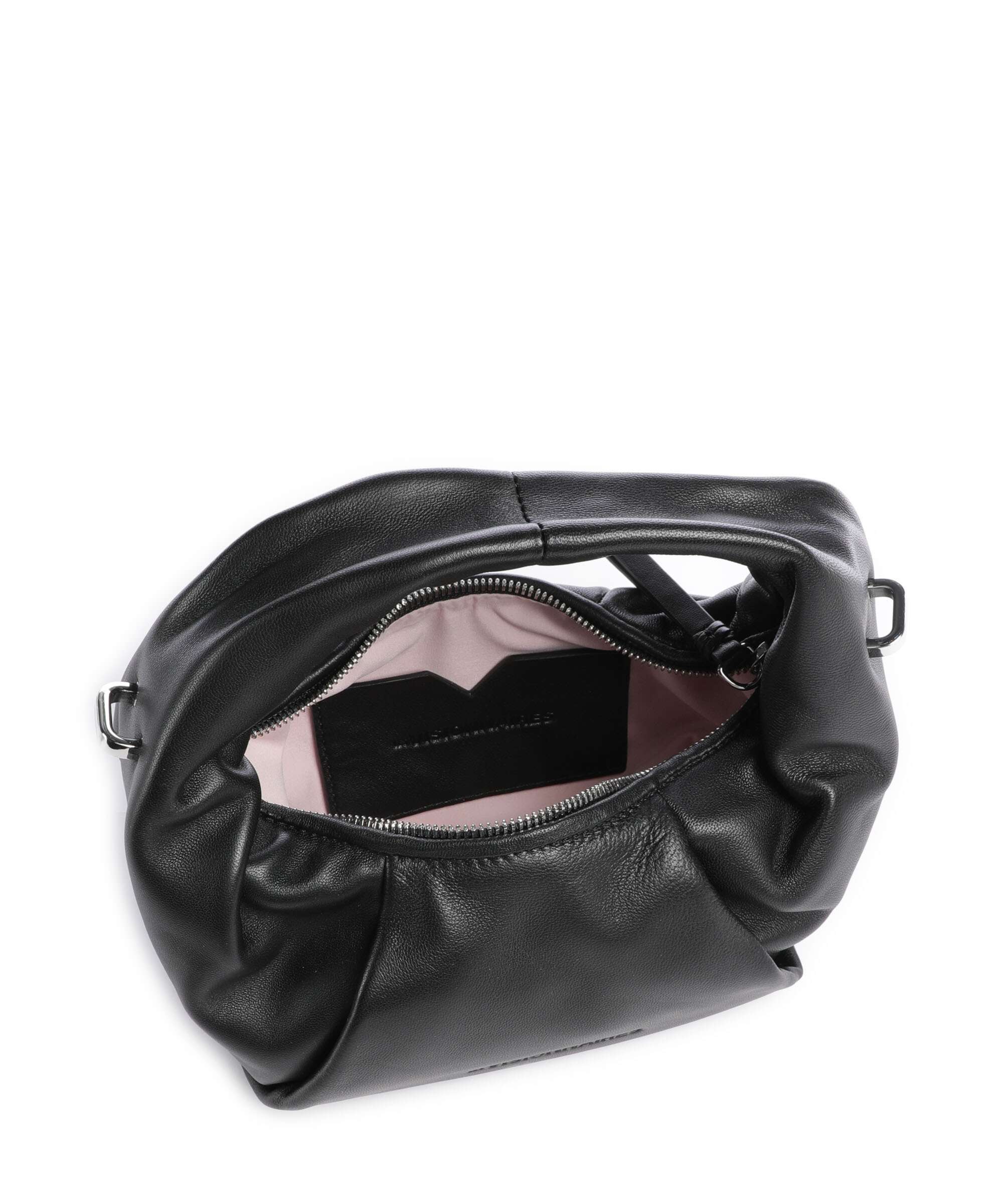 Les Visionnaires Greta Essential Silky Mini Crossbody bag black