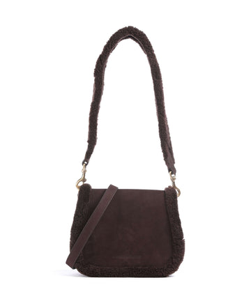 Les Visionnaires Elli Teddy Torba preko ramena pecan