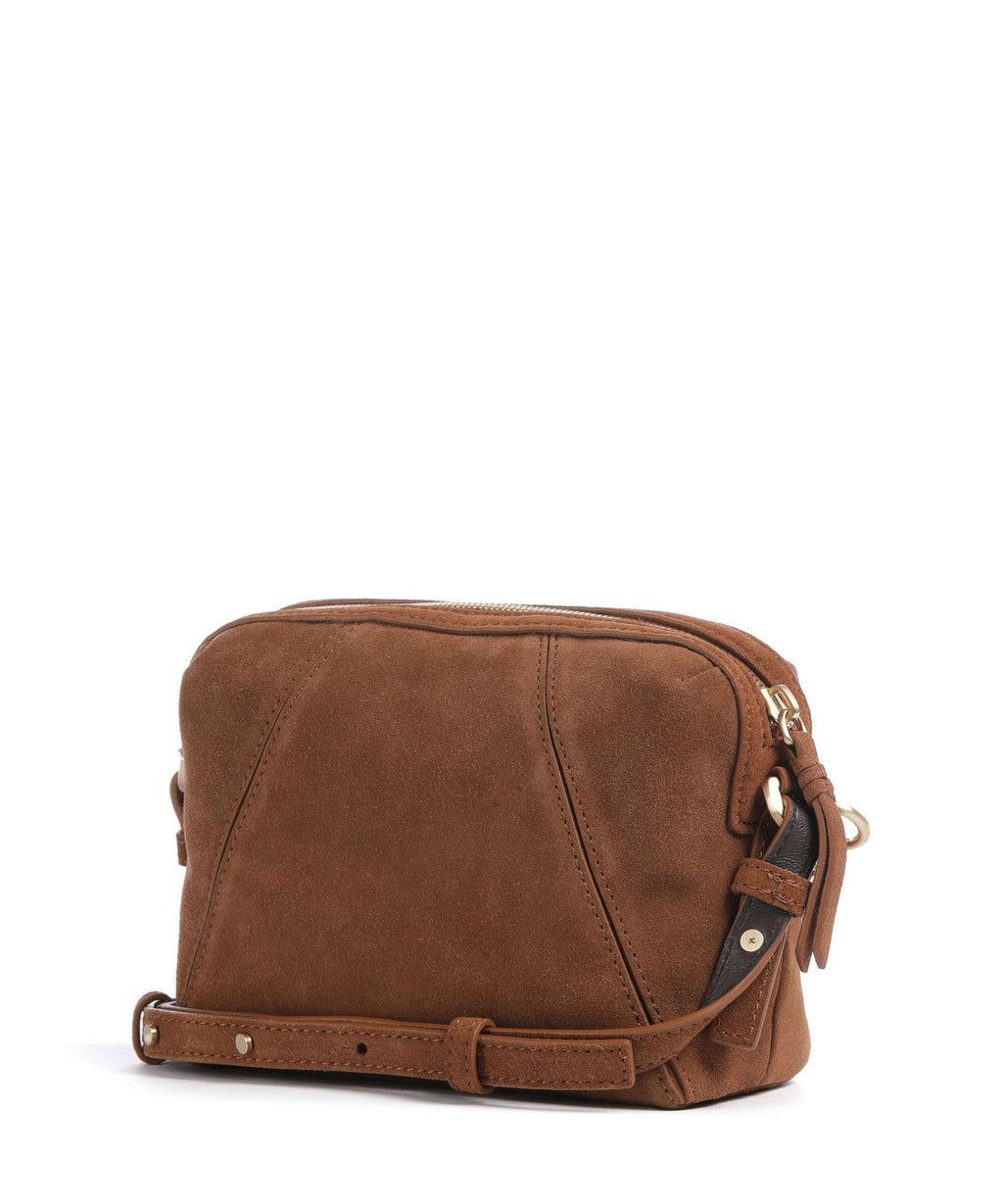 Les Visionnaires Lynn Cozy Chain Crossbody bag cognac