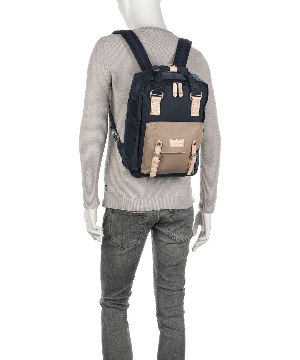 Doughnut Macaroon Backpack black/neon