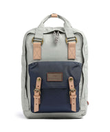 Doughnut Jungle Macaroon Ruksak light grey/navy