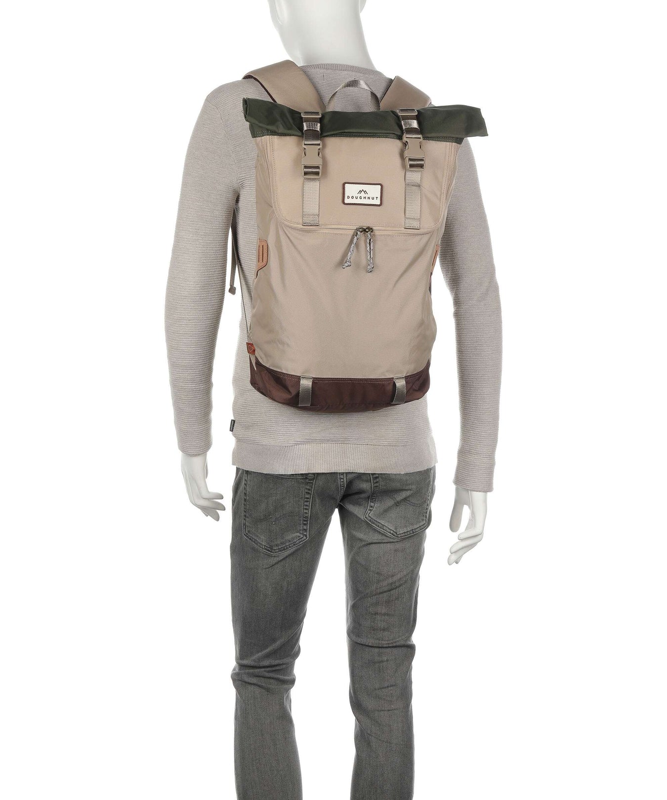 Doughnut Jungle Christopher Rolltop backpack navy