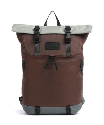 Doughnut Go Wild Christopher Small Rolltop ruksak grey/brown