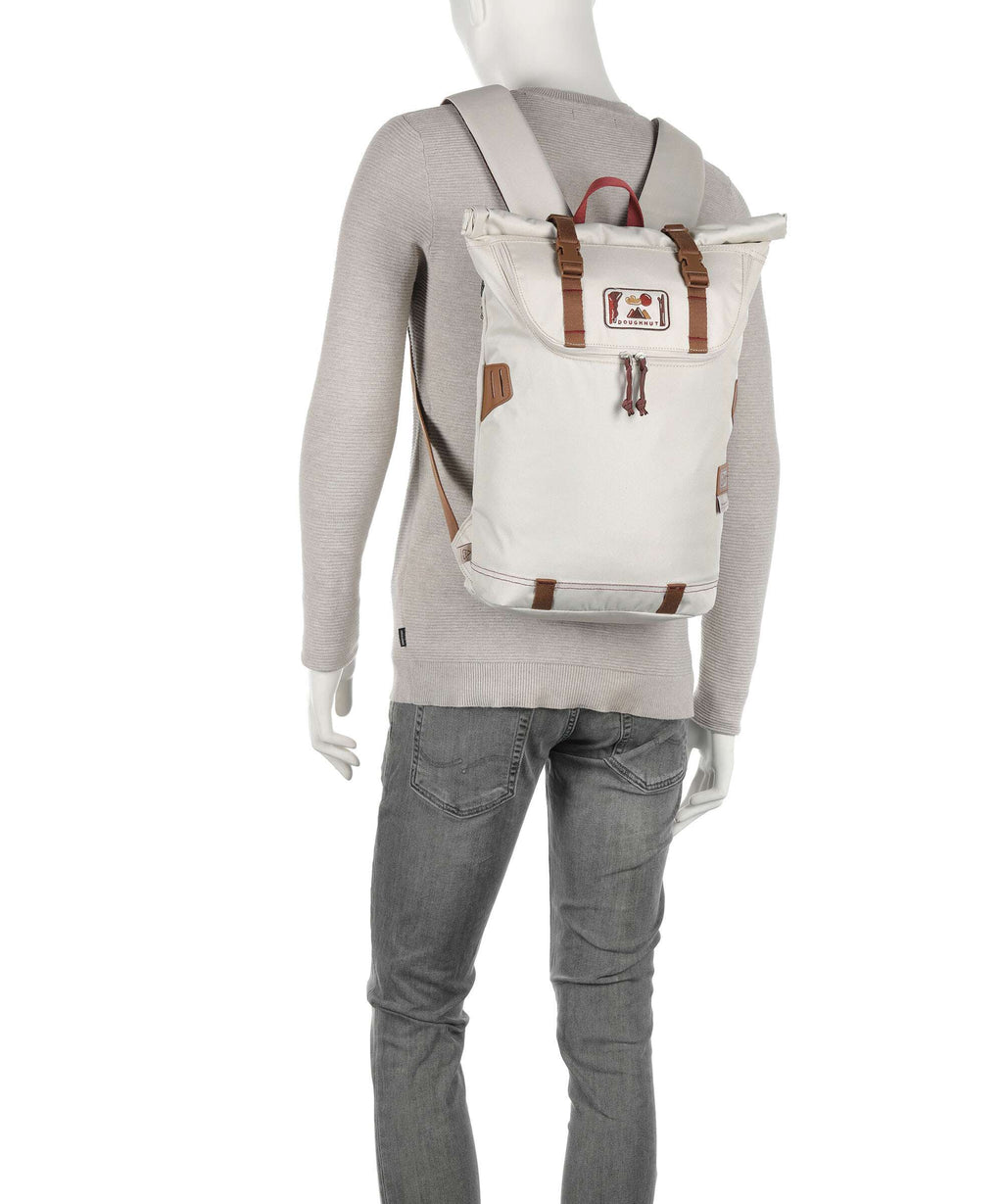 Doughnut Dreamwalker Christopher Small Rolltop backpack grey
