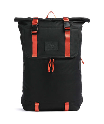 Doughnut The Dudes Christopher Dark Rolltop ruksak black