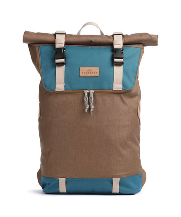 Doughnut Christopher Rolltop ruksak khaki/teal