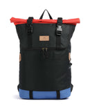 Doughnut Reborn Christopher Rolltop ruksak black/grapefruit