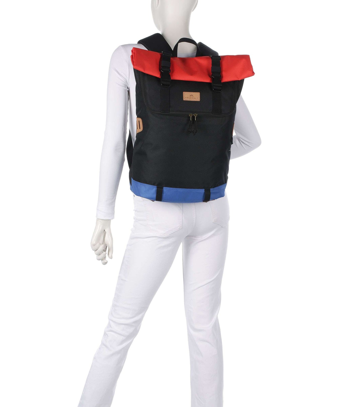 Doughnut Reborn Christopher Rolltop backpack lagoon/stone