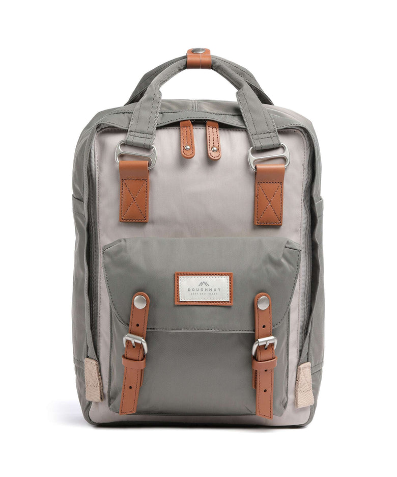 Doughnut Macaroon Backpack ivory/light grey