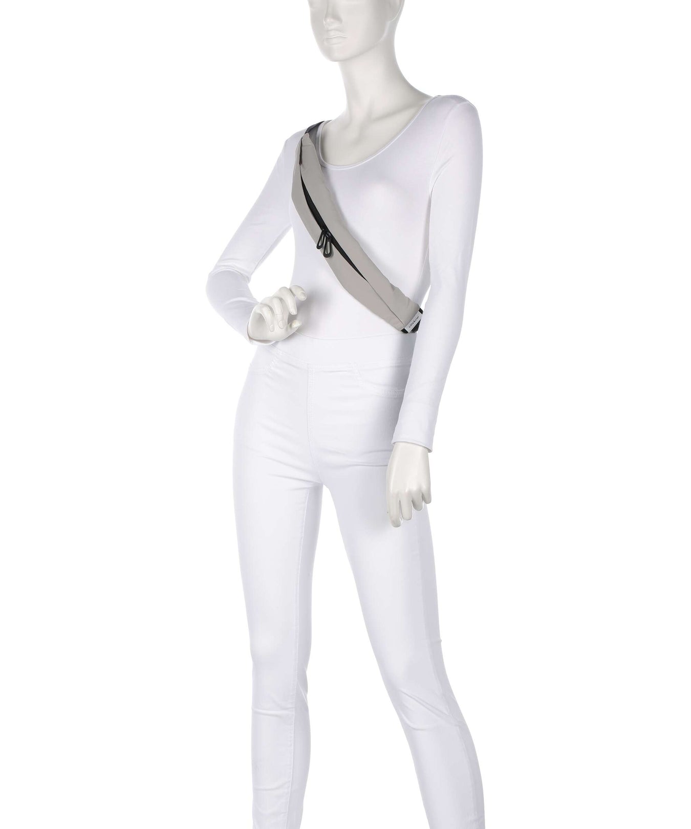 Côte&Ciel Adda Crossbody bag light grey