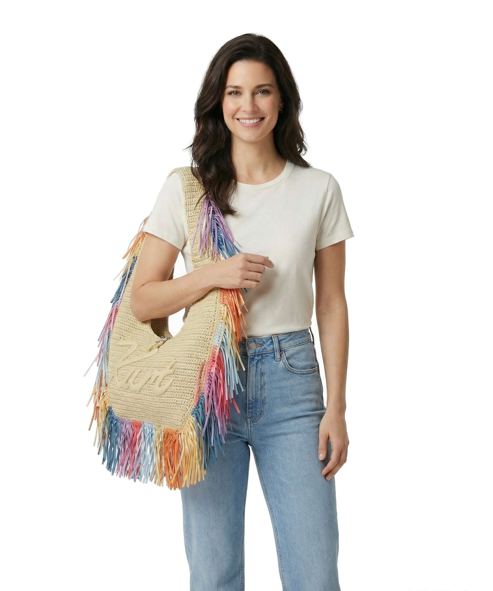 Kurt Geiger Kurt Large Hobo bag beige