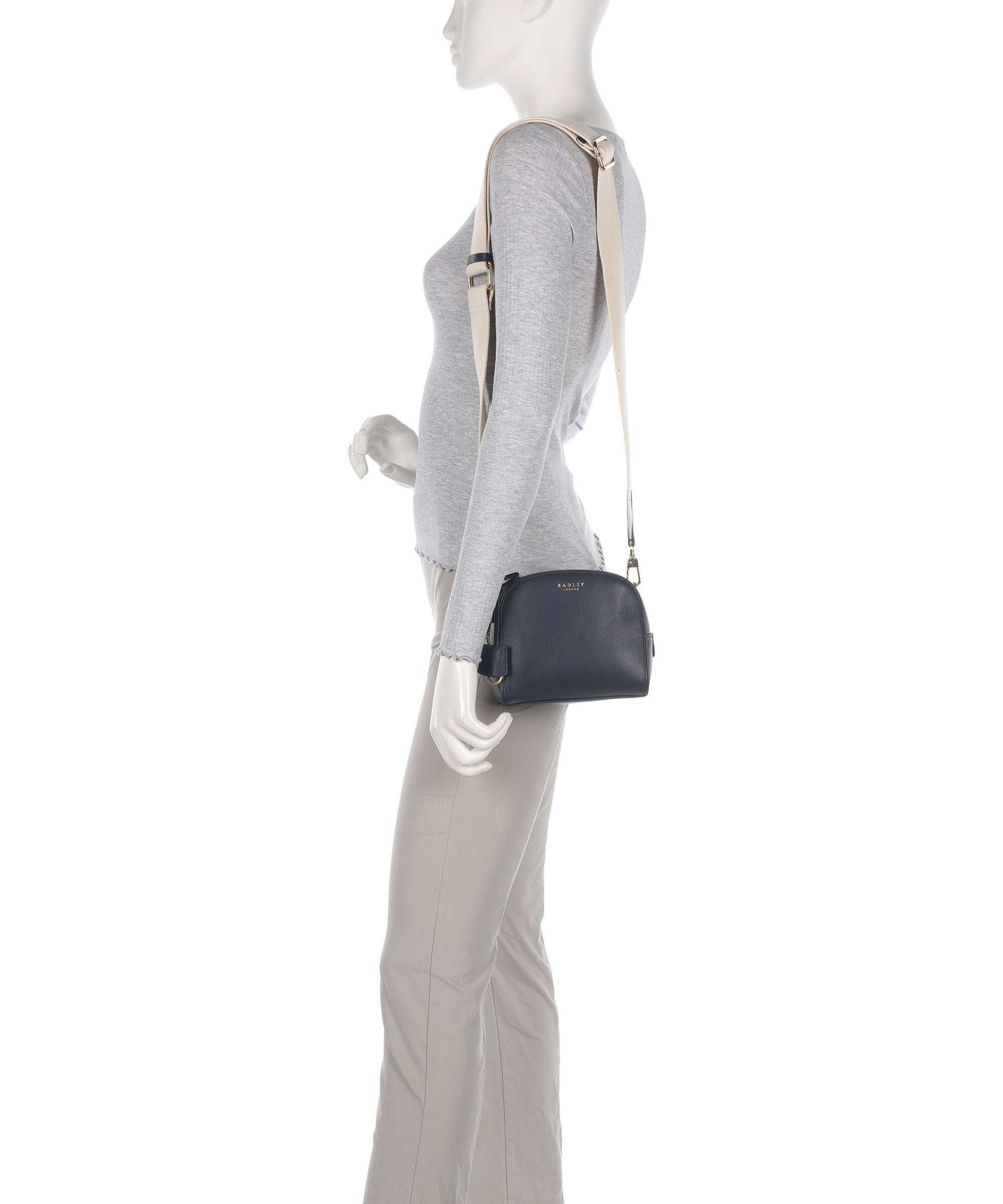Radley London Arden Crescent Crossbody bag ink