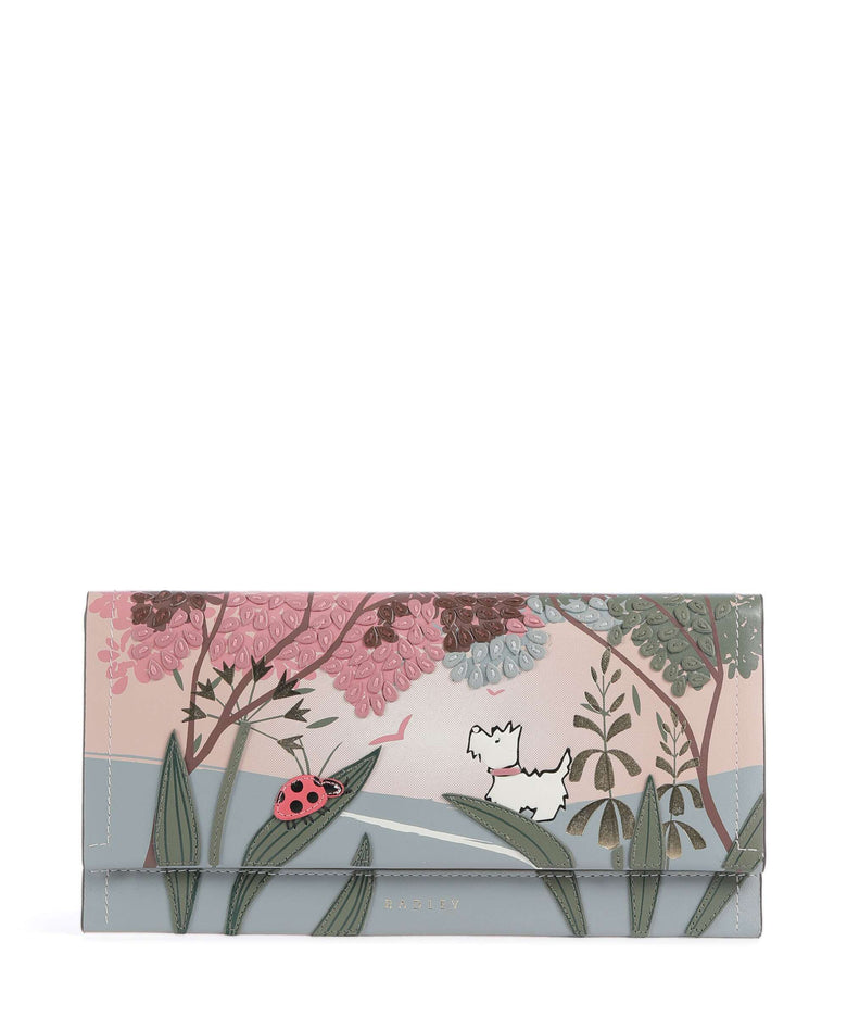 Radley London Spring Meadow Wallet prairie pink