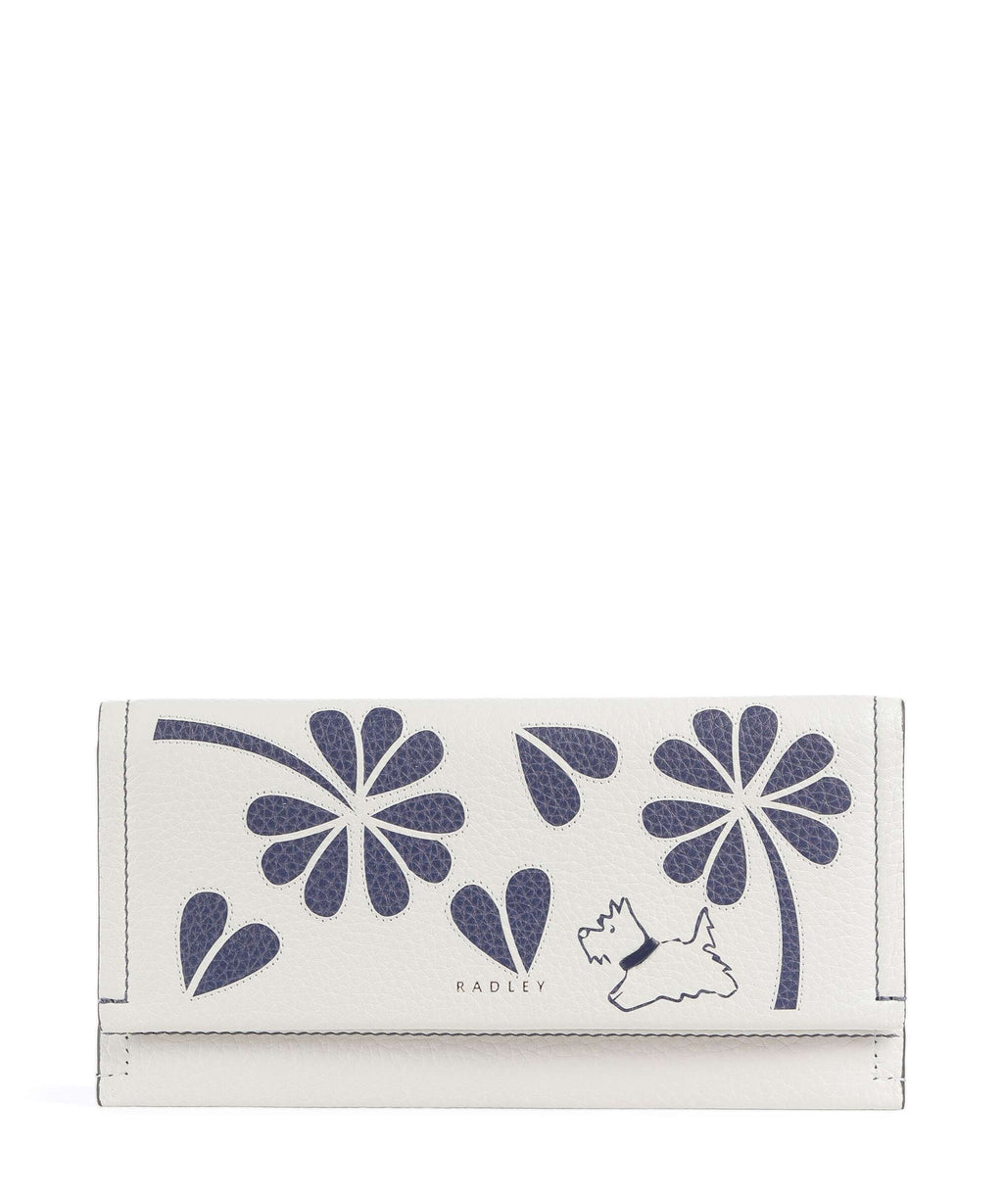 Radley London Cut Out Floral Wallet chalk