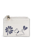 Radley London Cut Out Floral Futrola za kreditnu karticu chalk