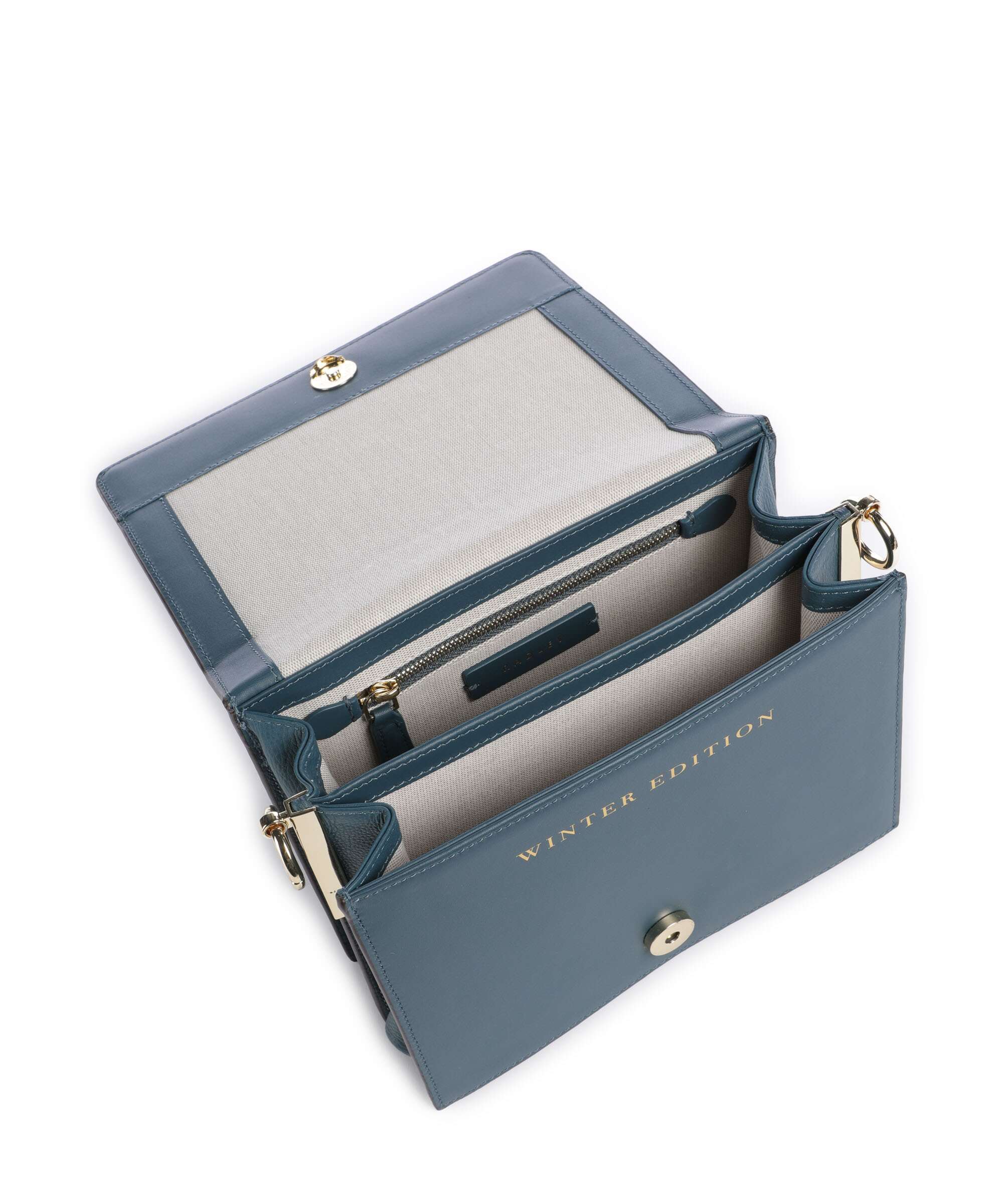 Radley London Book Street Winter Tales Crossbody bag teal