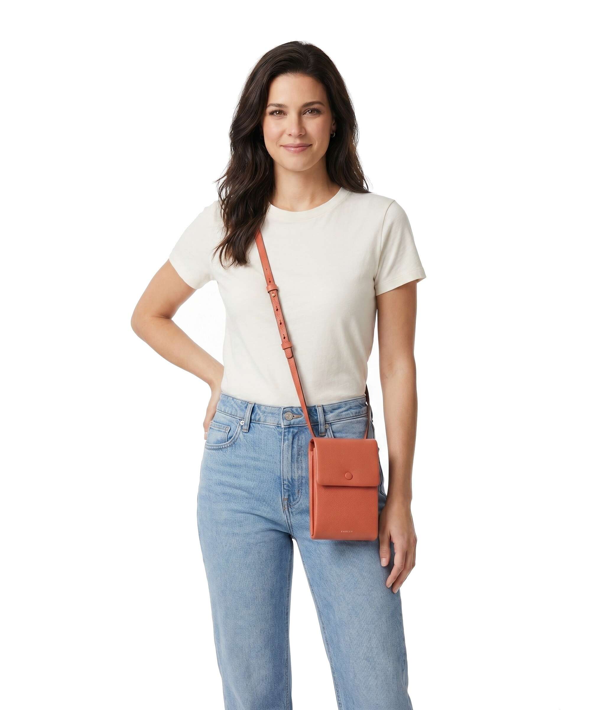 Radley London Mallow Street Phone bag terracotta