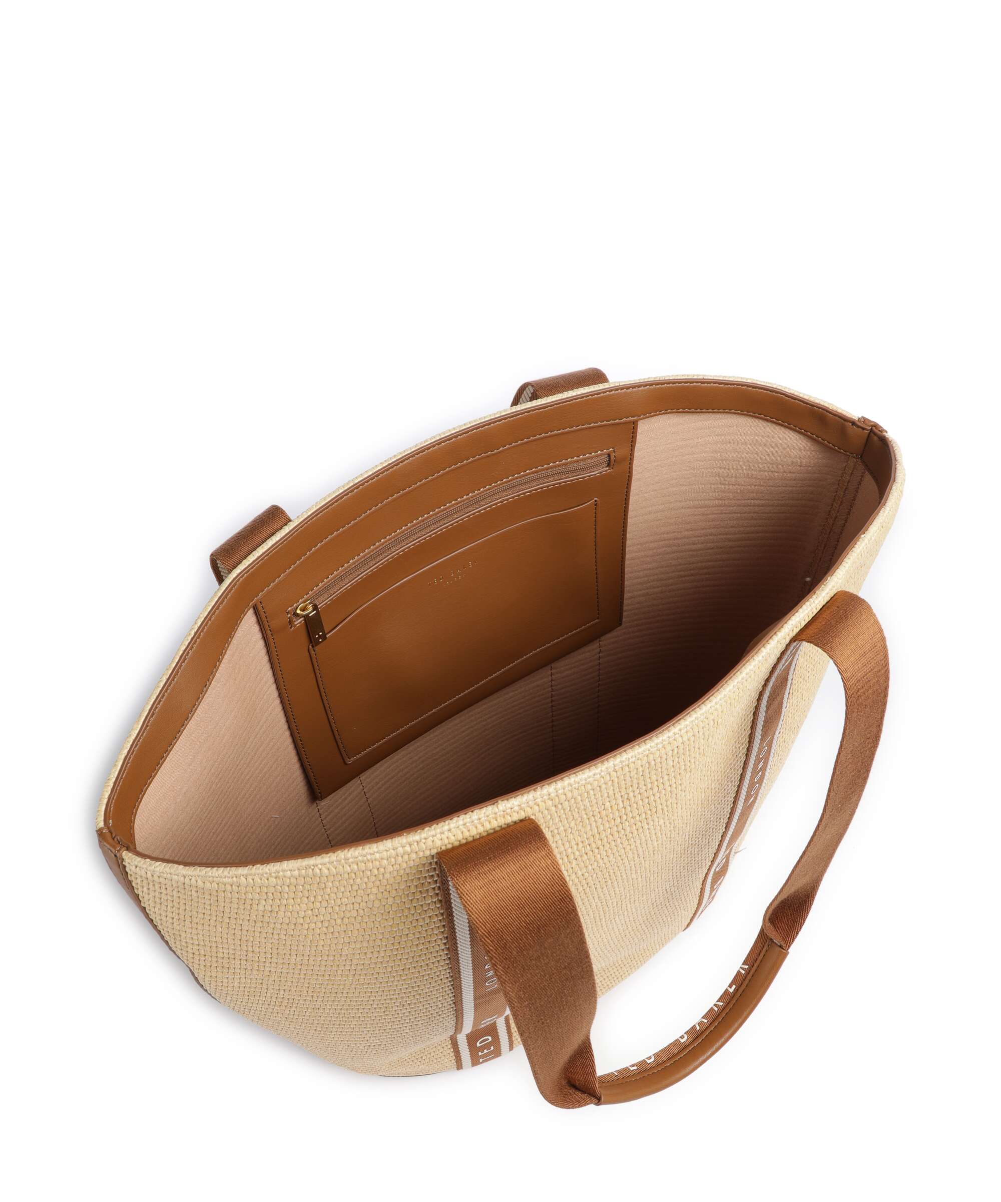 Ted Baker Rafiia Tote bag brown