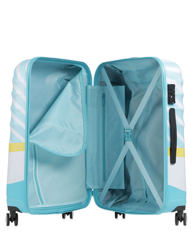 American Tourister Wavebreaker Disney Spinner (4 wheels) mickey blue kiss