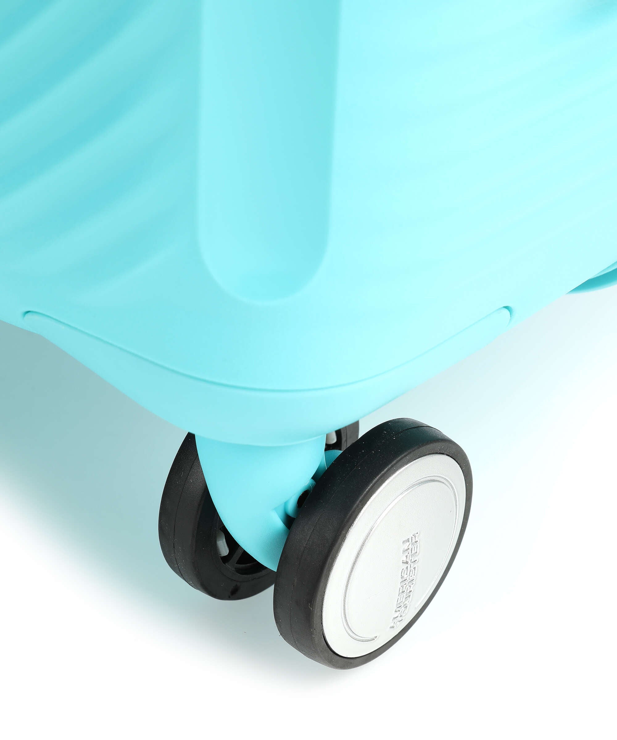American Tourister Soundbox Spinner (4 wheels) poolside blue