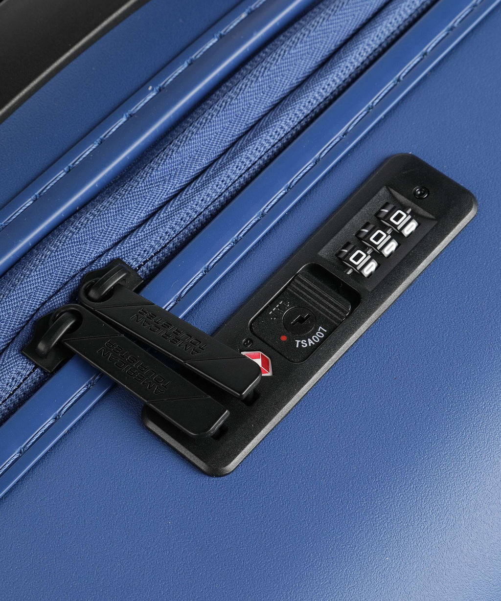 American Tourister Novastream Spinner (4 wheels) navy blue