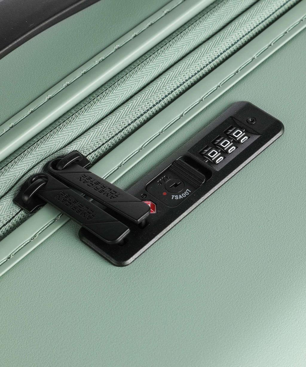 American Tourister Novastream Spinner (4 wheels) nomad green