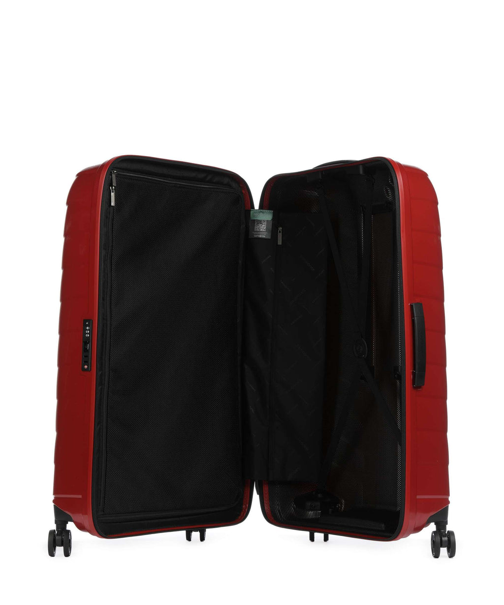 Samsonite Attrix Spinner (4 wheels) red