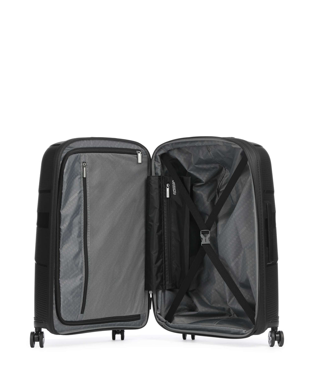 American Tourister Starvibe Spinner (4 wheels) black