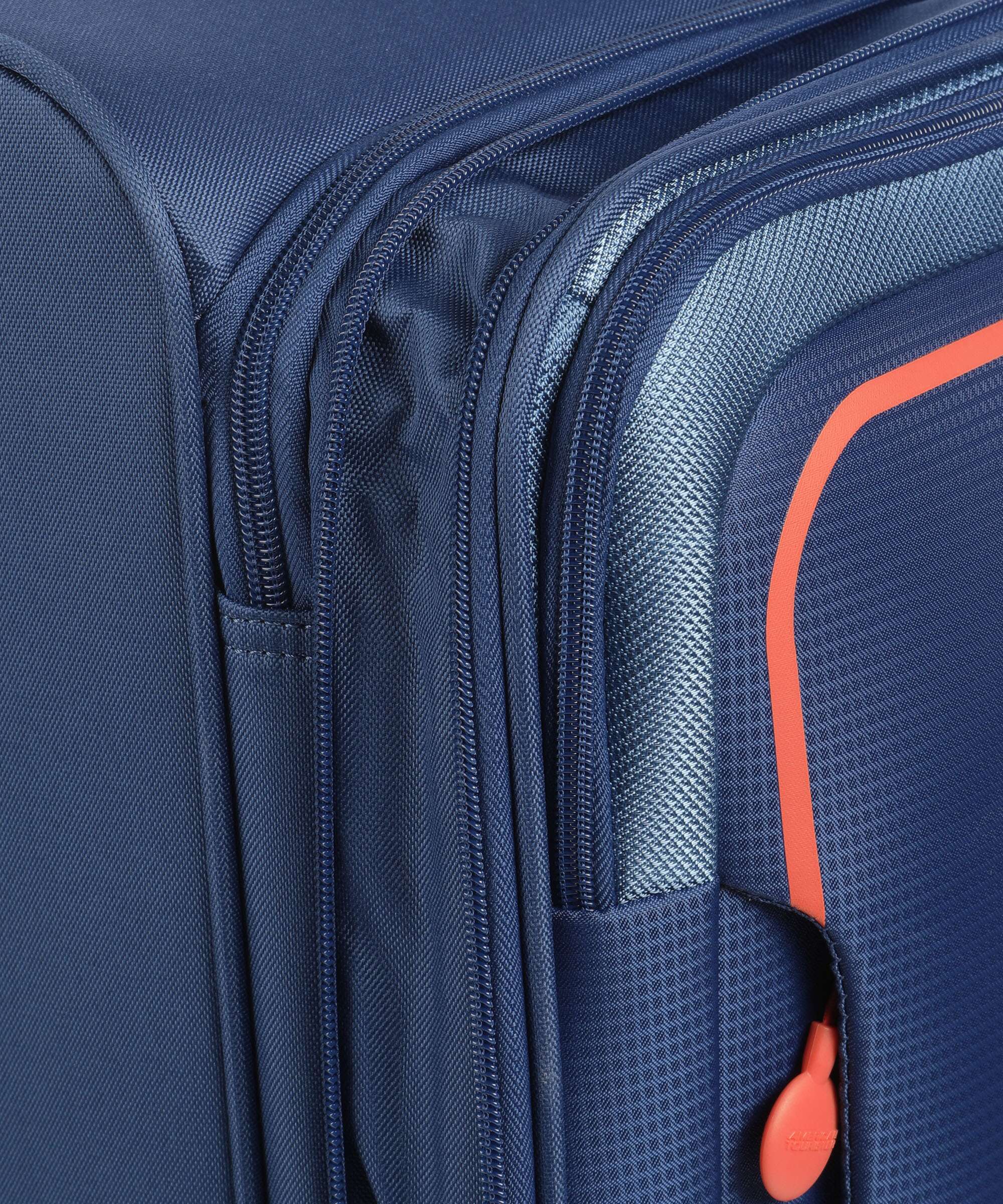 American Tourister Pulsonic Spinner (4 wheels) combat navy