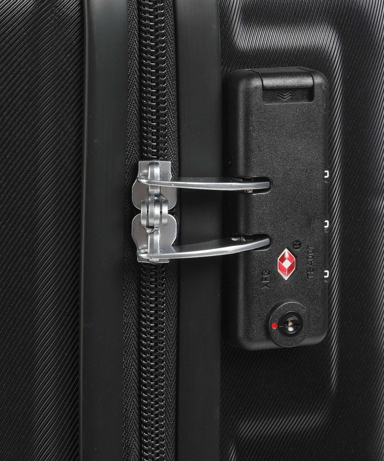 American Tourister Summer Square Spinner (4 wheels) black