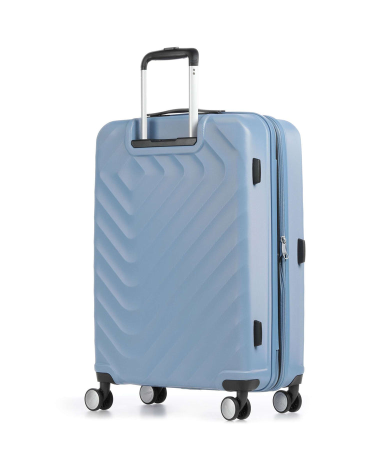 American Tourister Summer Square Spinner (4 wheels) grey blue