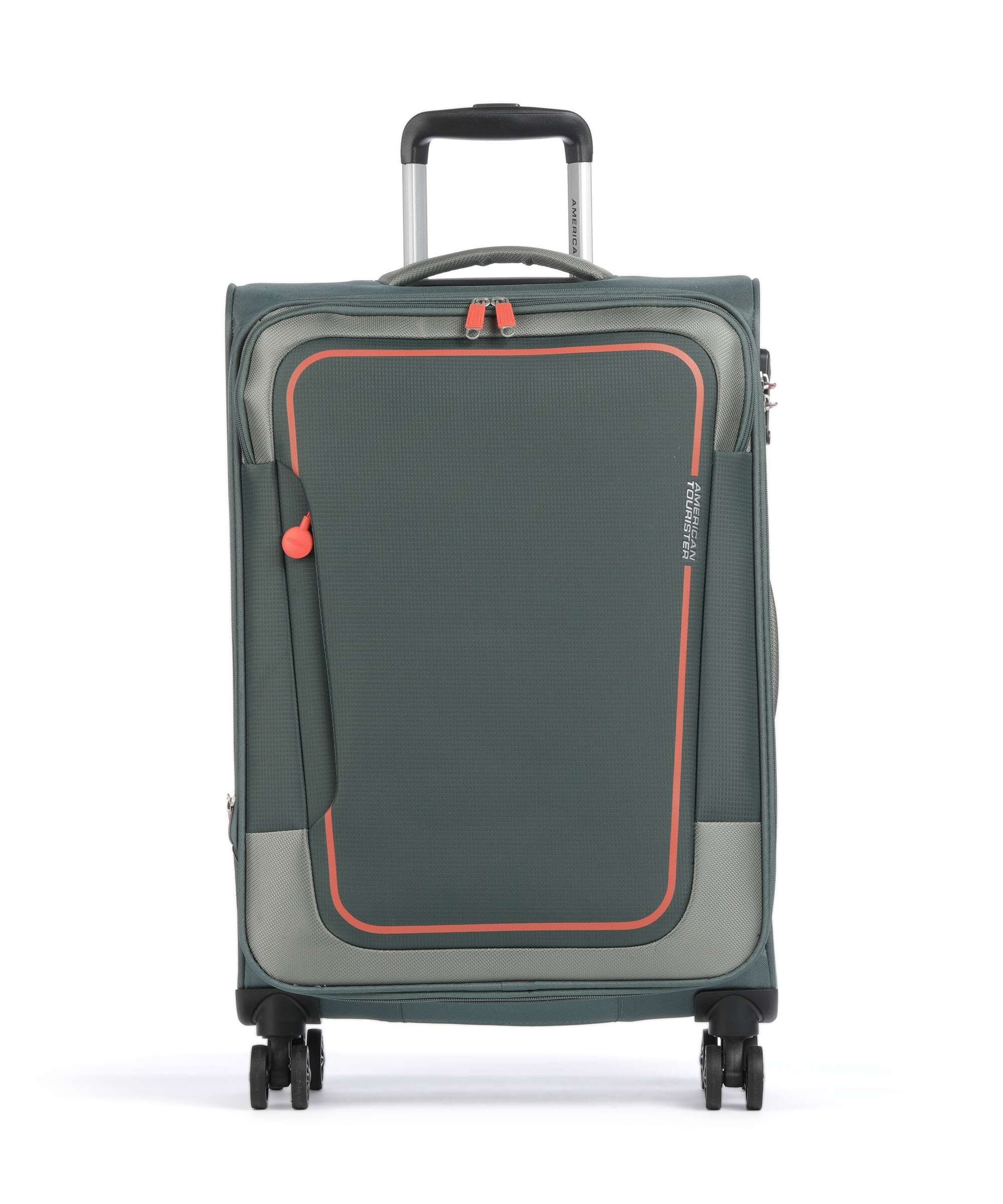 American Tourister Pulsonic Spinner (4 wheels) dark forest