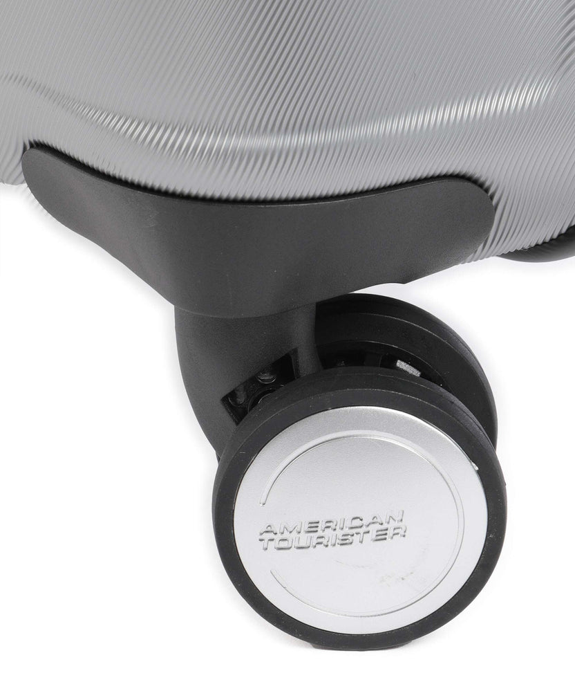 American Tourister Flashline Spinner (4 wheels) sky silver