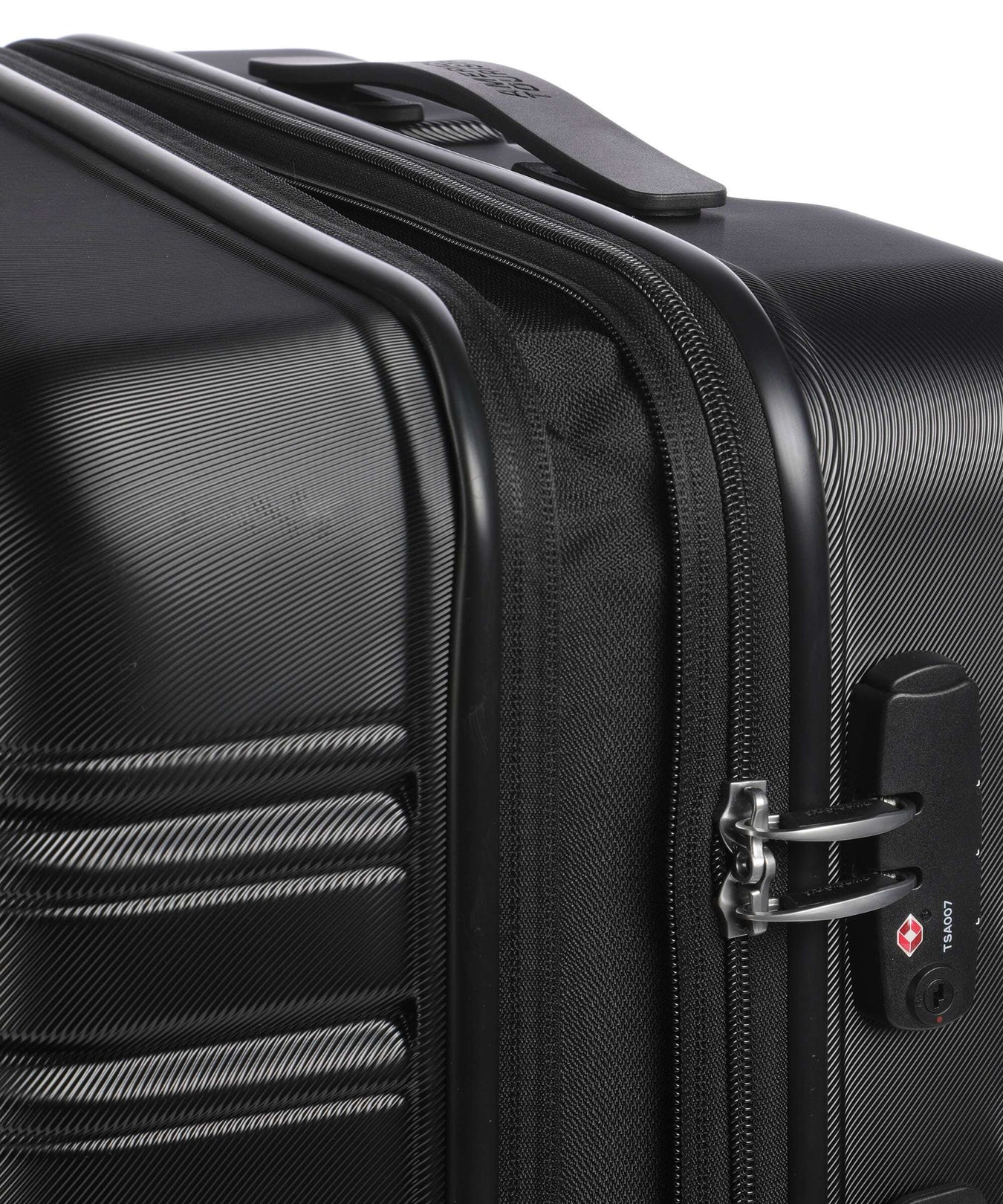 American Tourister Flashline Spinner (4 wheels) shadow black