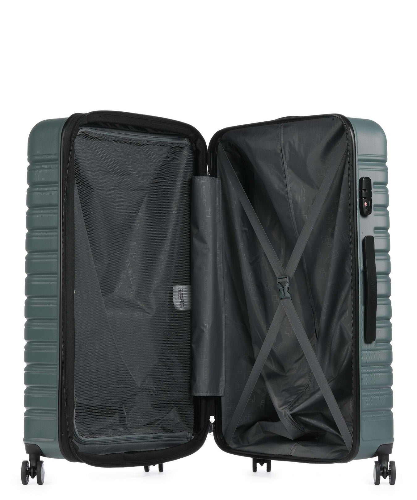 American Tourister Flashline Spinner (4 wheels) dark forest