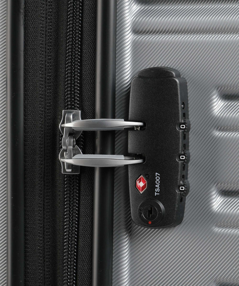 American Tourister Flashline Spinner (4 wheels) sky silver