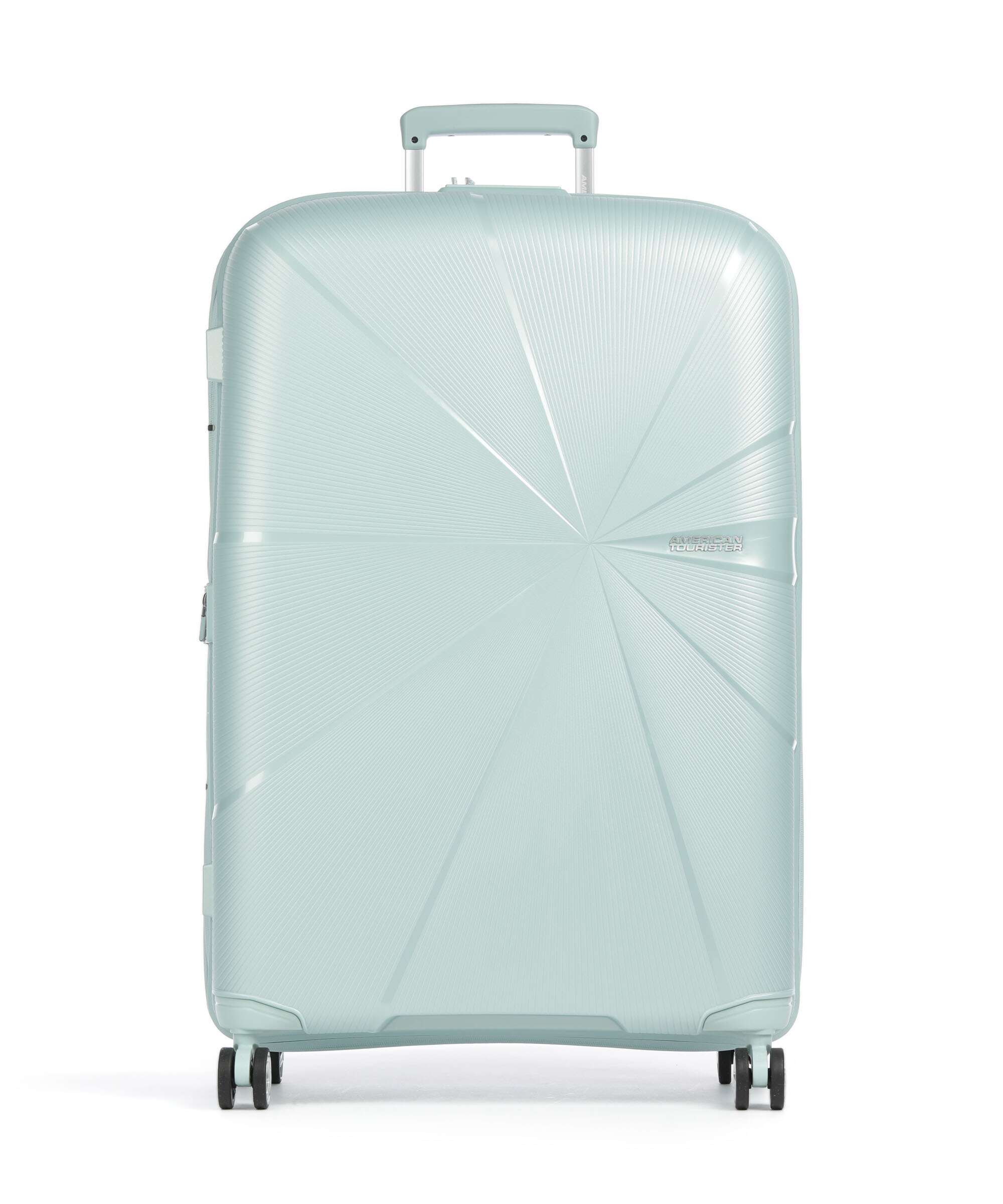 American Tourister Starvibe Spinner (4 wheels) metallic surf blue