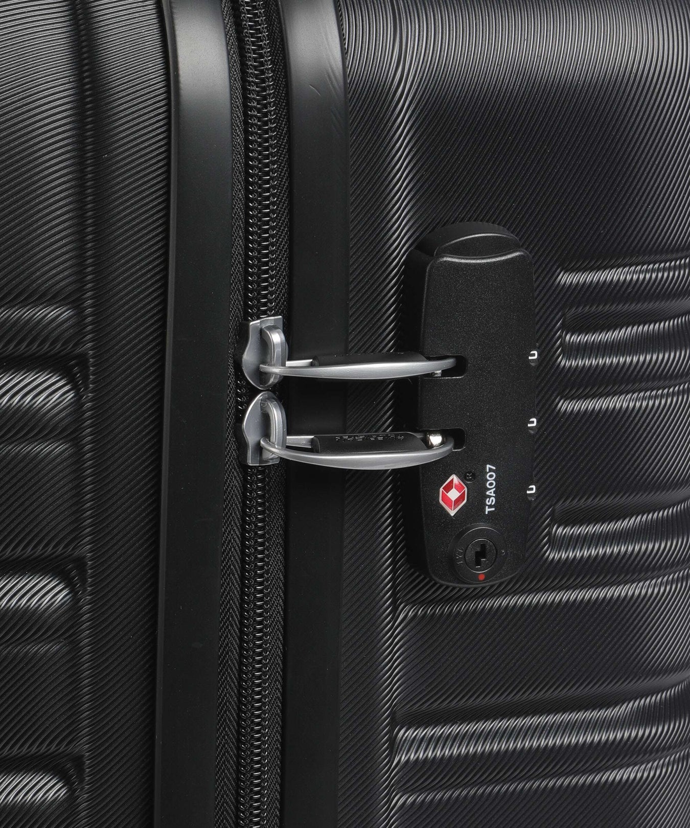 American Tourister Flashline Spinner (4 wheels) shadow black