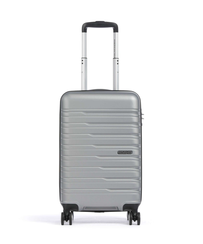 American Tourister Flashline Spinner (4 wheels) sky silver