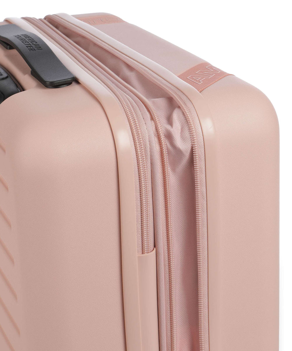 American Tourister Dynabelt Spinner (4 wheels) sandy rose