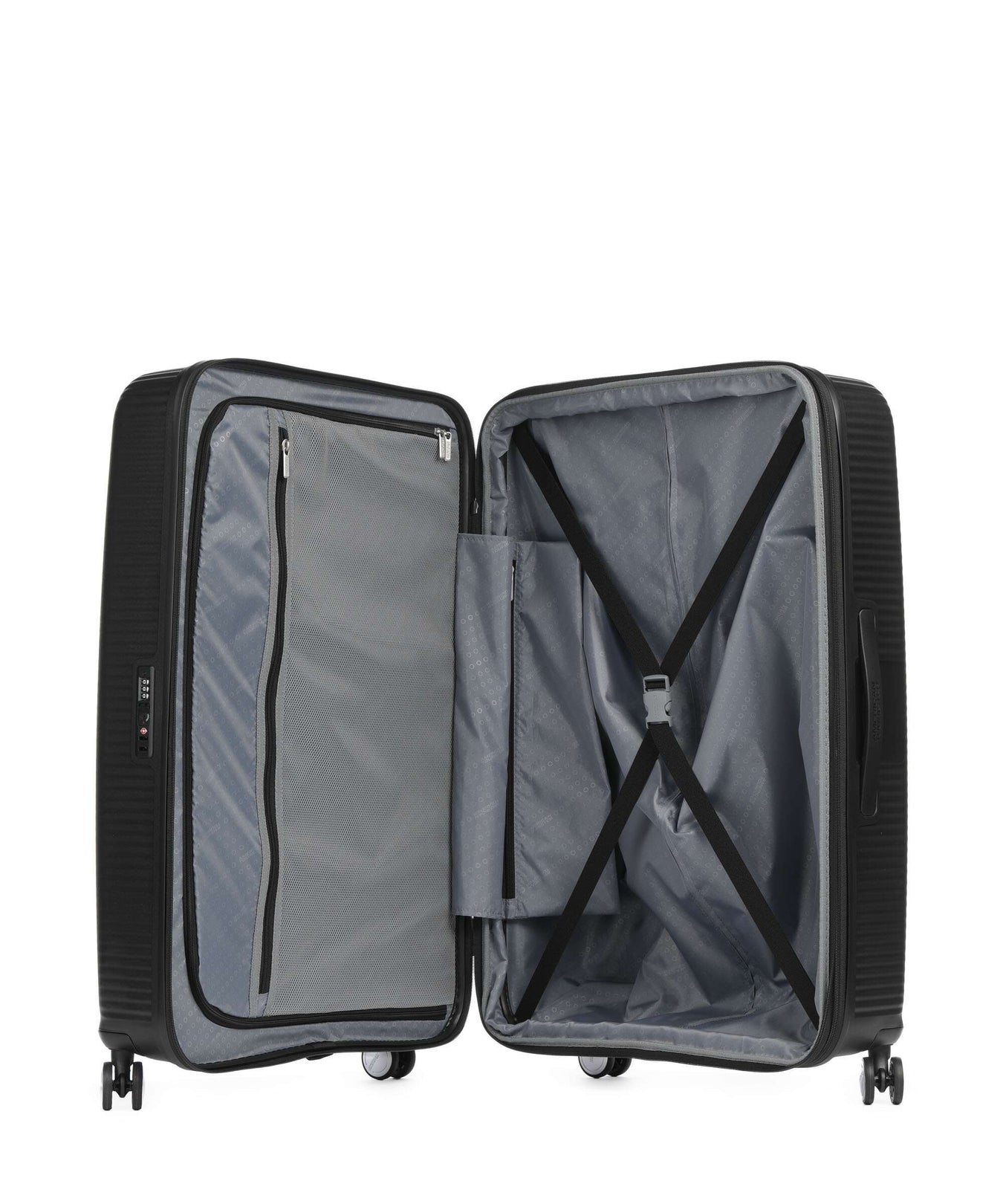 American Tourister Soundbox Spinner (4 wheels) bass black