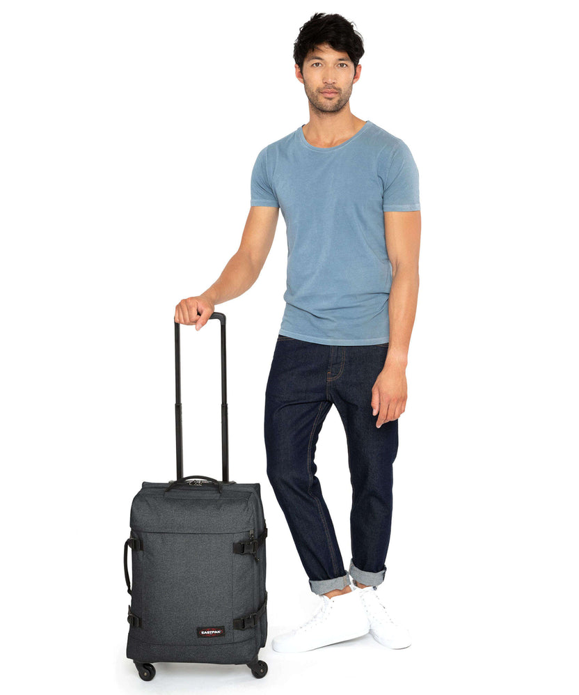 Eastpak Trans4 S Spinner (4 wheels) black denim
