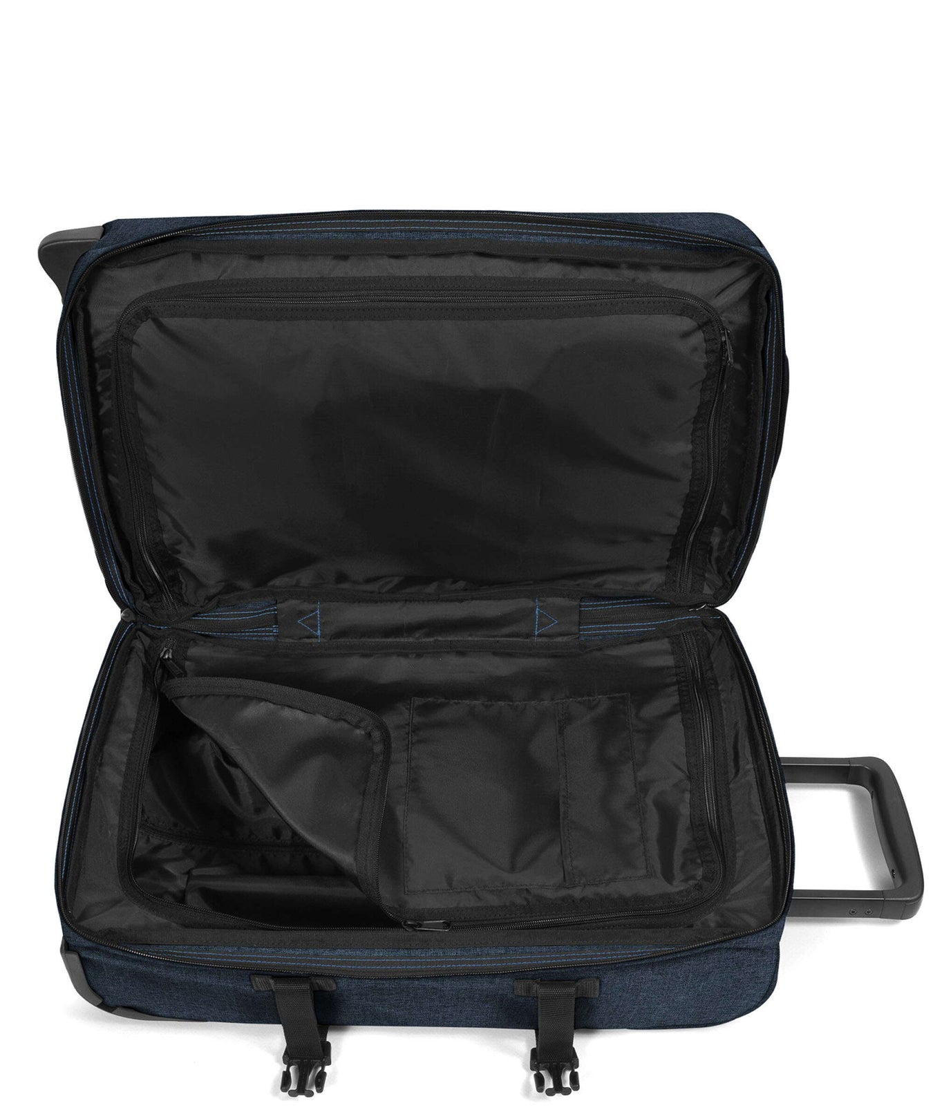 Eastpak Tranverz S Travel bag with wheels triple denim
