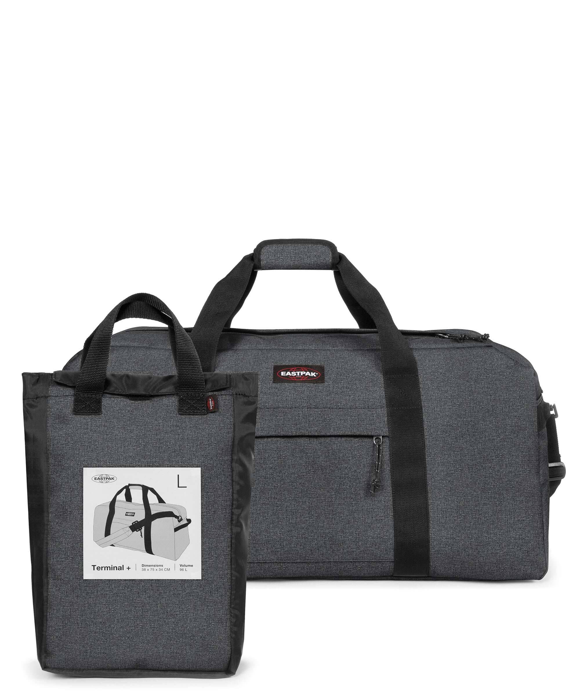 Eastpak Terminal Travel bag black denim