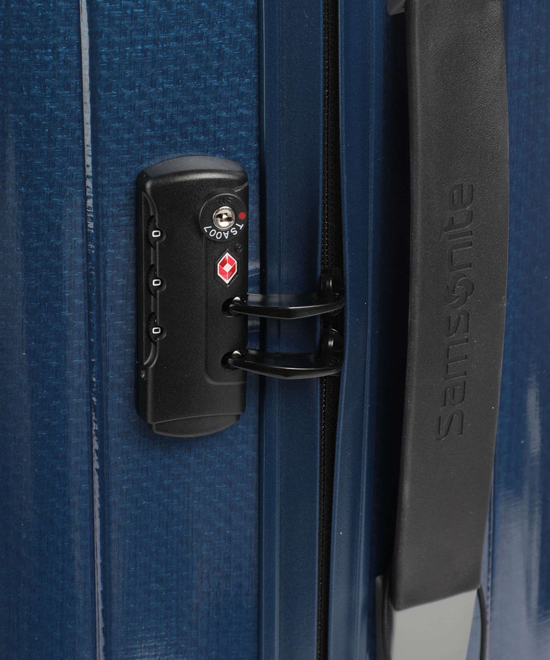 Samsonite Chronolite Spinner (4 wheels) electric blue