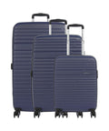 American Tourister Aero Racer Suitcase set (4 wheels) nocturne blue