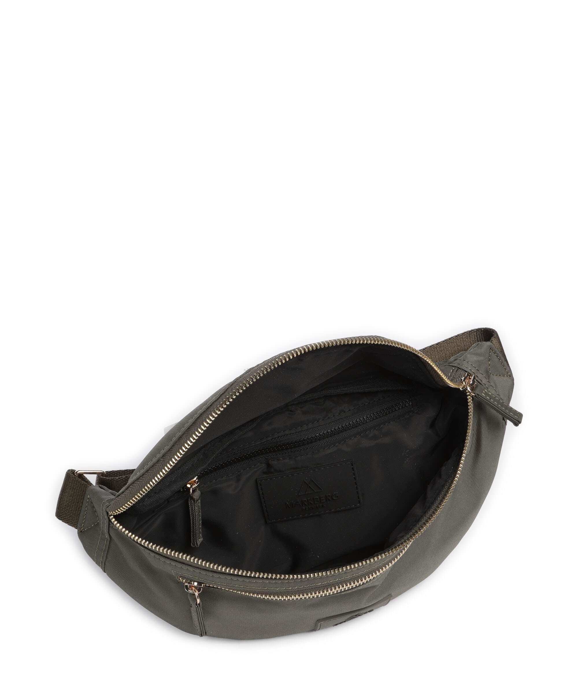 Markberg Cargo Belt bag dark olive/gold
