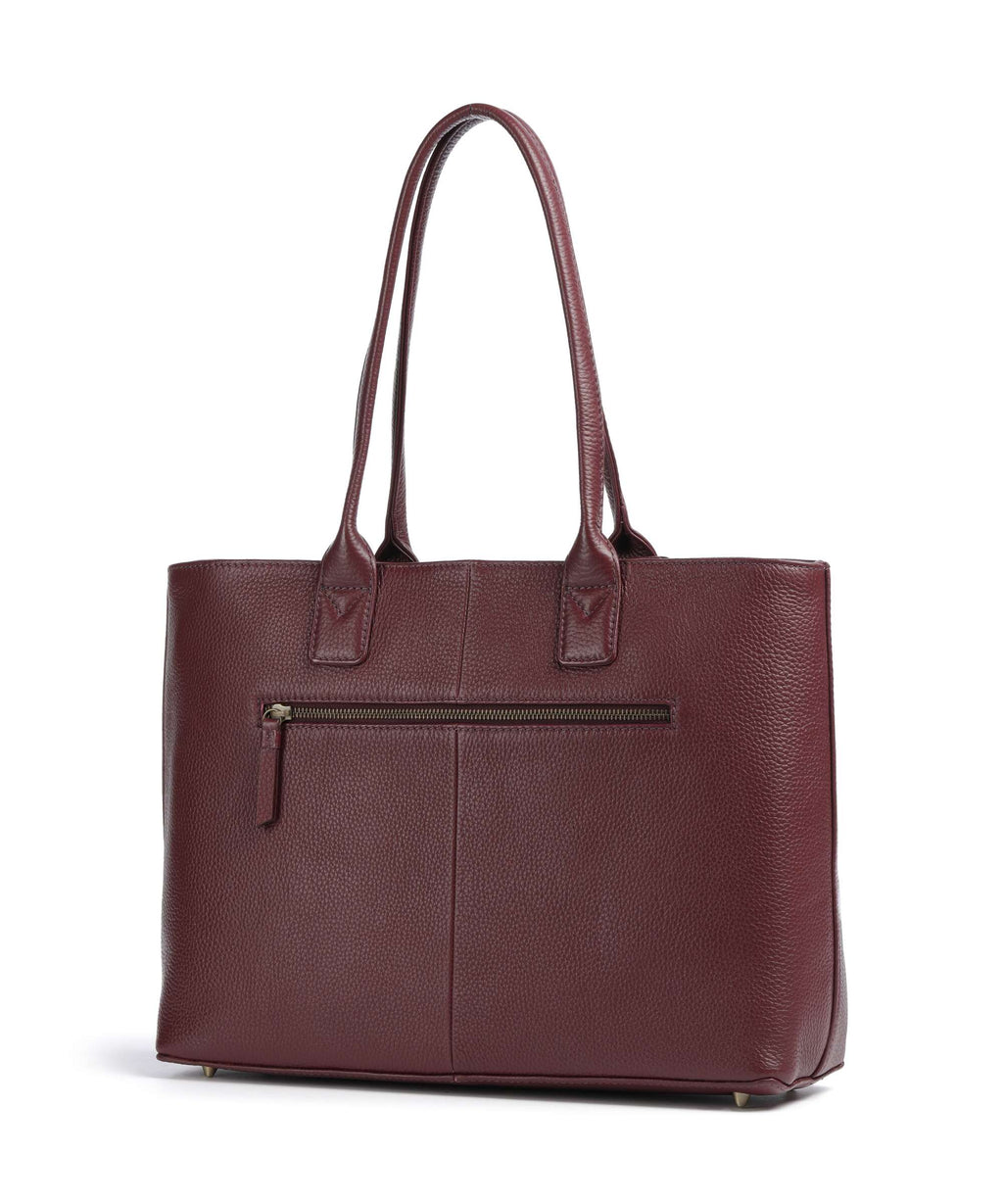 Markberg Saya Tote bag burgundy/gold