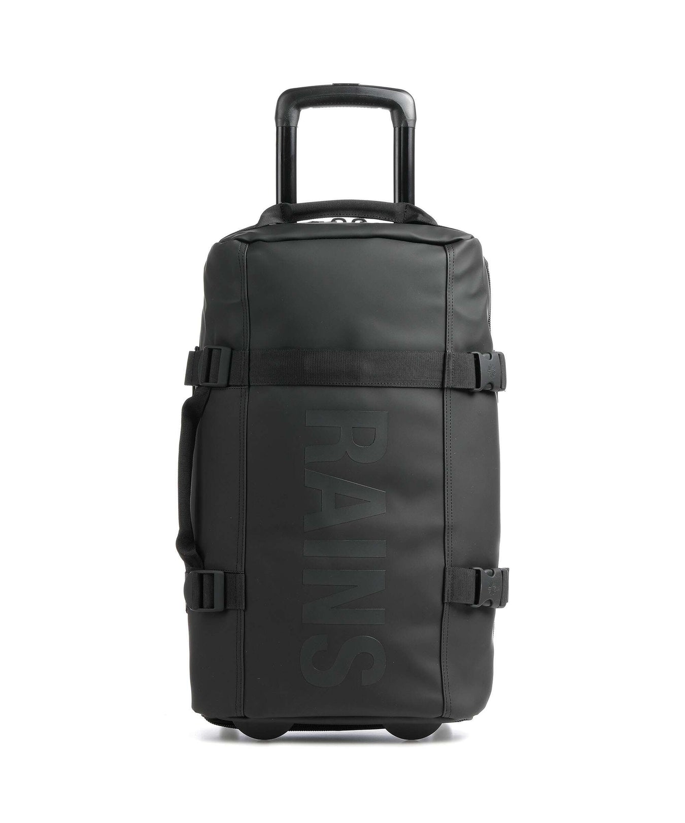 Rains Texel Travel bag with wheels black