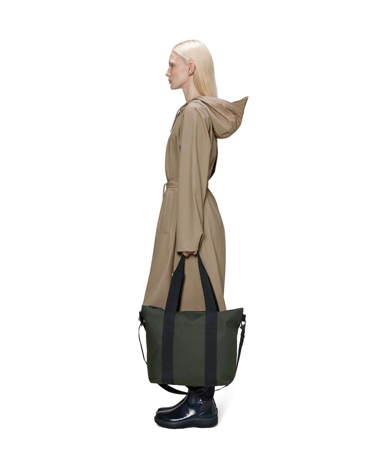 Rains Mini Tote bag green